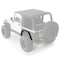 Smittybilt 97-06 WRANGLER (TJ/LJ) XRC REAR 3in FENDER FLARES - BLACK TEXTURED 76875 - alternate 1